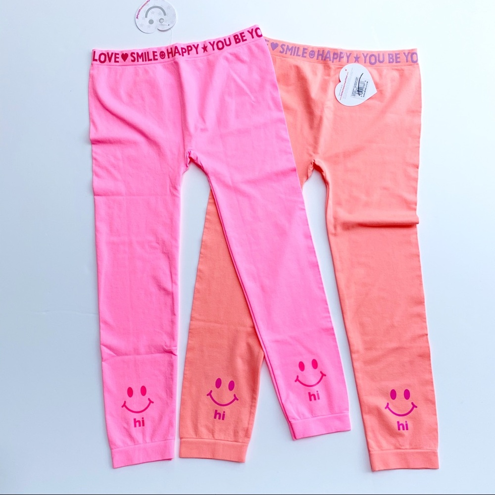 Little Miss Matched Pastel Colored Leggings